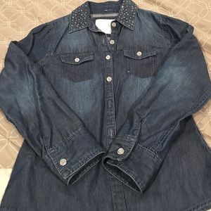 Girls justice Jean top
