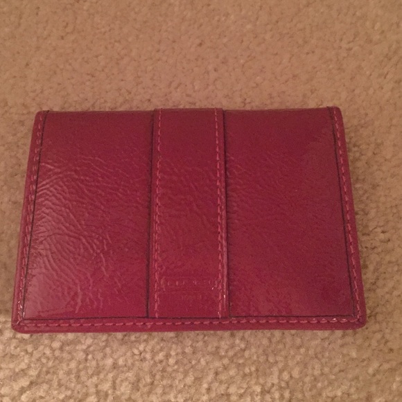 Authentic Coach Patent Leather Wallet