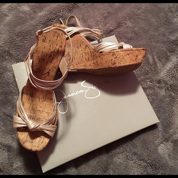 Jessica Simpson wedges