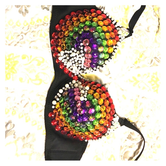 Rainbow Swirl Bra!