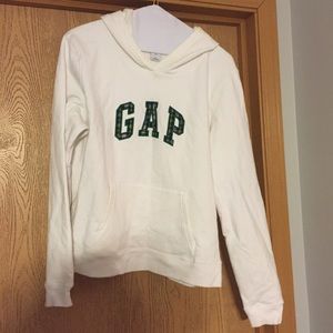 GAP White Sweatshirt, Size L