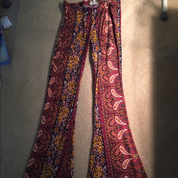 boho stretchy pants