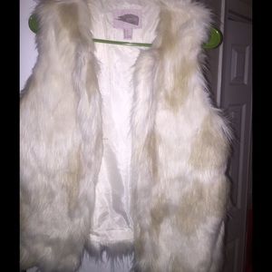 Faux Fur Vest!