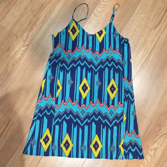 Tribal print summer dress