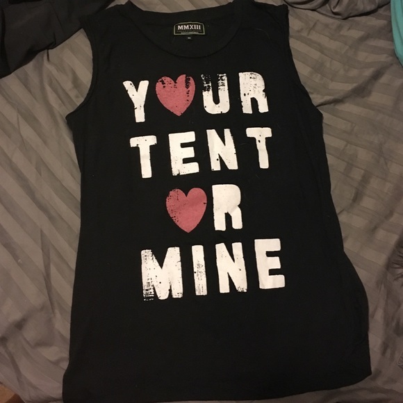 Your tent or mine