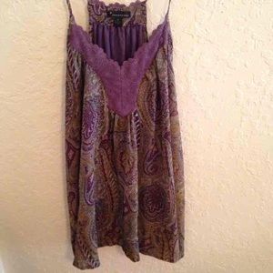 Forever 21 chiffon paisley dress