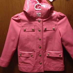 Girls Juicy Couture Rain Coat Size 7