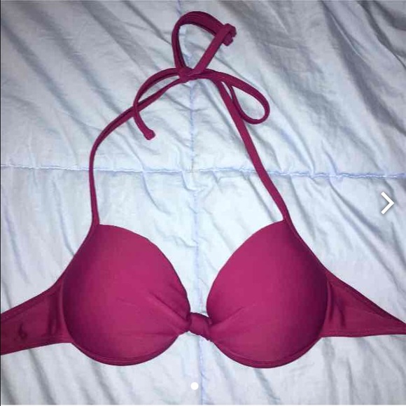 Berry push up Bikini top