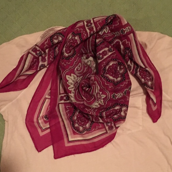 Linen Pink Scarf