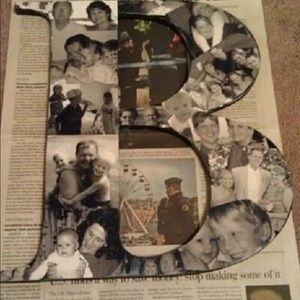 Letters with pics on it