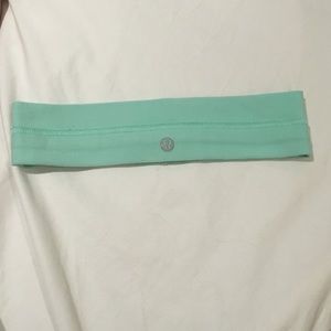 teal Lululemon headband