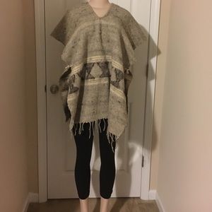 Native American Tribal Poncho