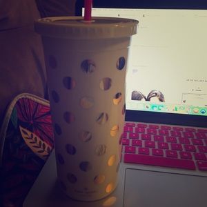 Kate Spade 12oz cold cup