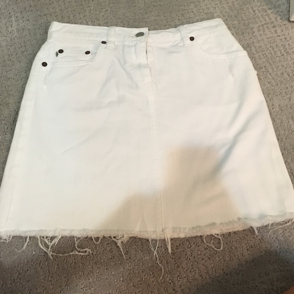 White skirt from j-crew
