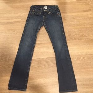 True religion straight leg jeans size 24
