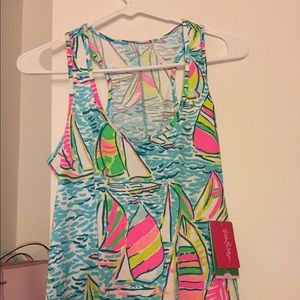 Lilly Pulizter YGR Melle Tank dress euc