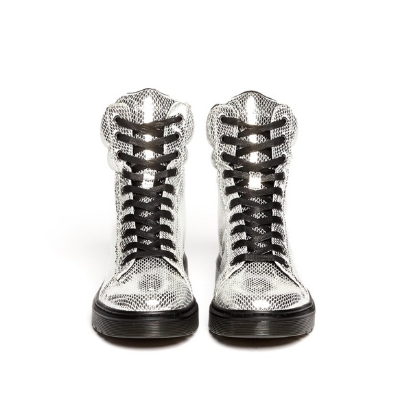 Dr. Martens Boots Metallic silver (Doc Martins)