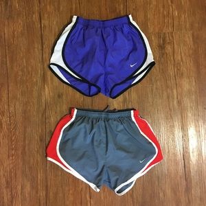 Two Pairs Nike Dri-Fit Running Shorts Size XS