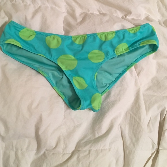 Teal & Lime VS Cheeky Bikini Bottoms!