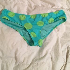 Teal & Lime VS Cheeky Bikini Bottoms!