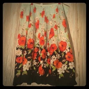 Talbots Pleated Skirt