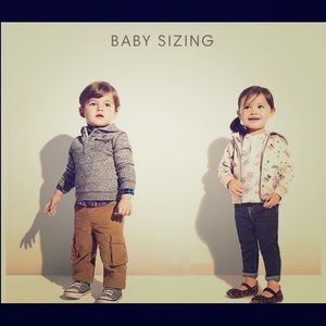 Sizing Guide for Babies