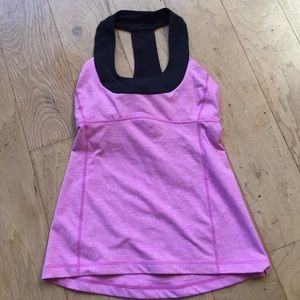 LULU LEMON Pink Workout Top