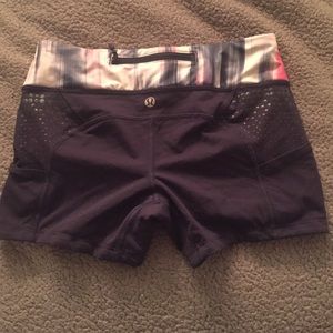 LULU LEMON Tight Workout Shorts