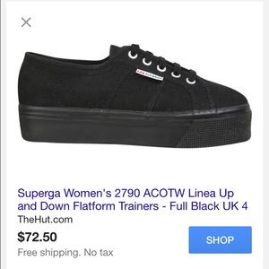 Black platform supergas