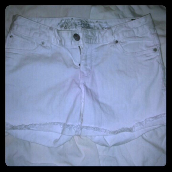 NWOT White Express shorts