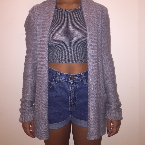 Gray Cardigan