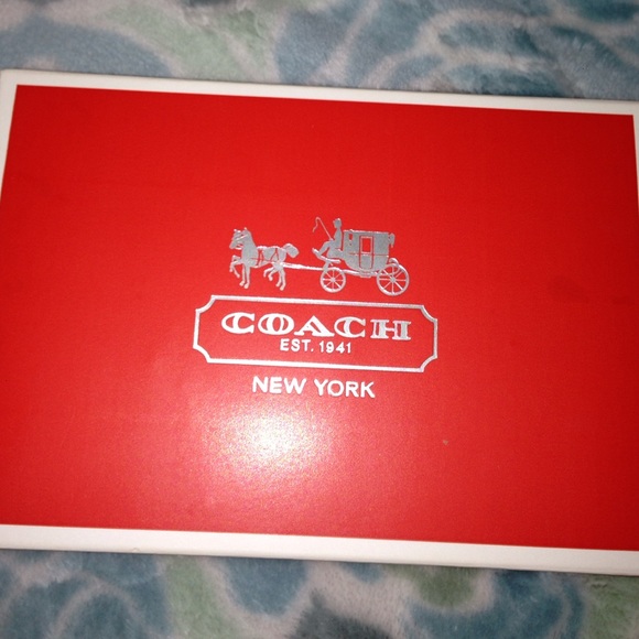 Coach key pouch