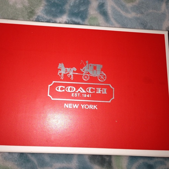 Coach card holder