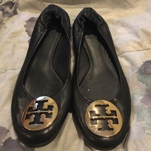 *SOLD* Tory Burch | Reva Flats Black SZ 9