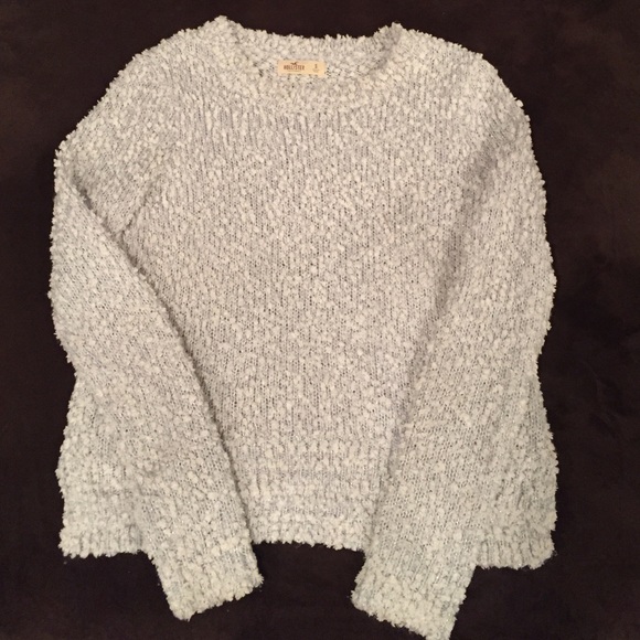 Fuzzy Christmas sweater from Hollister