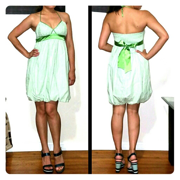 Halter babydoll dress