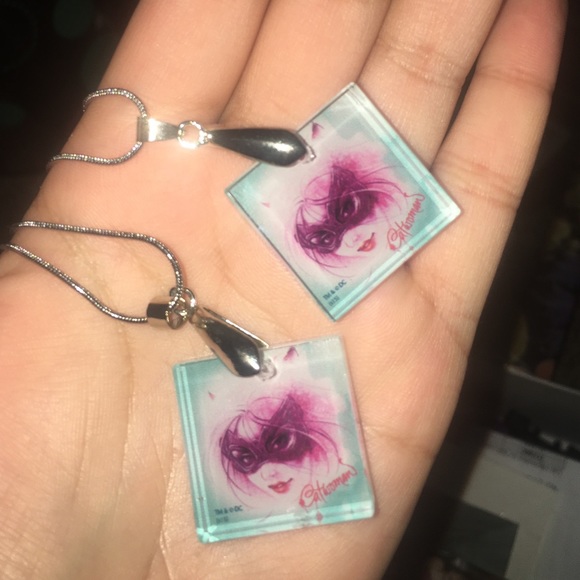 Cat woman necklaces