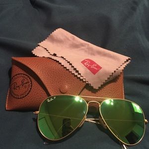 Rayban sunglasses! Green lenses!
