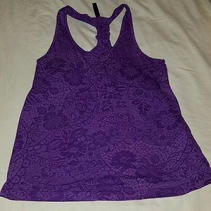 Purple tank top