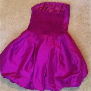 Purple/fuschia prom dress