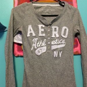 Aeropostale long sleeve logo shirt