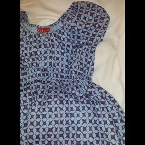 Price Drop! NWOT Cotton voile Mod Print Dress