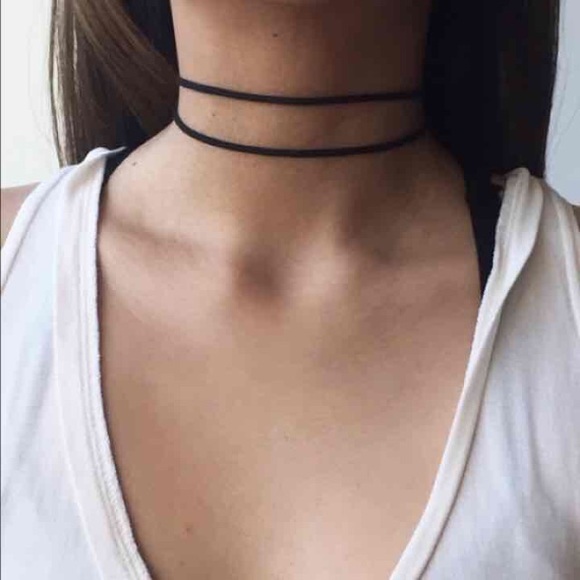 Suede Choker Necklace