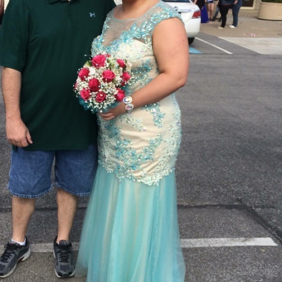 Beautiful Rachel Allan Prom Dress - Picture 3 of 4