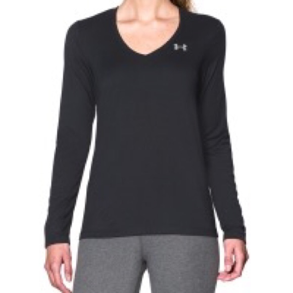 Fitted Under Armour Black Heat Gear