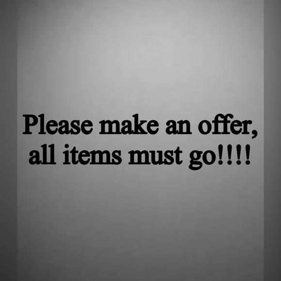 All Items Listed. All Offers Will be Considered!