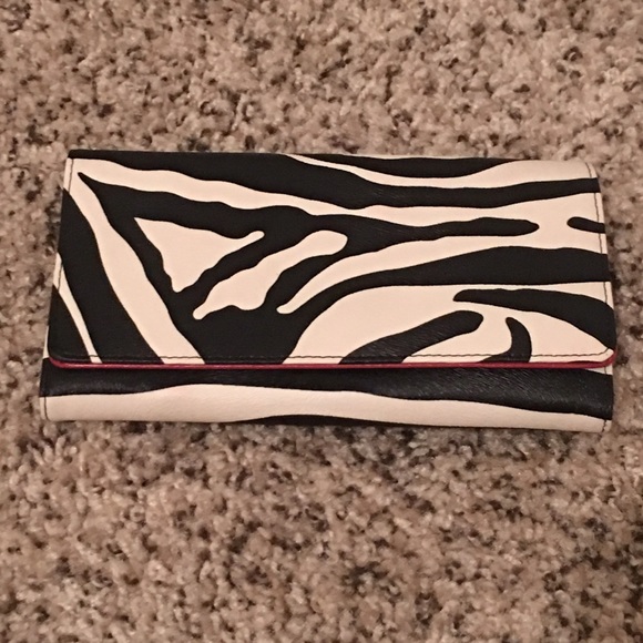 Zebra print wallet - Picture 1 of 3