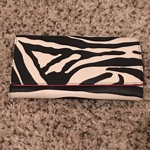 Zebra print wallet