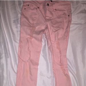 pink rip jeans forever 21