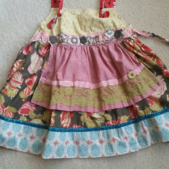 SOLD Matilda Jane Apron Dress 2t